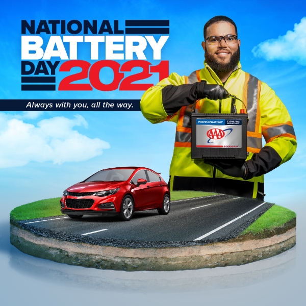 February 18th is National Battery Day AAA Western and Central New York